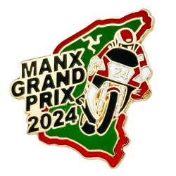 2024-MANX GRAND PRIX  BADGE - 24MGPP